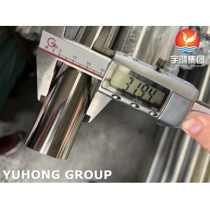 ASTM A554 TP304 Stainless Steel Welded Pipe Bright Annealed Pipe For Decoration