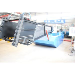 Small Carbon Steel 2000m2 Aquatic plant Harvester With Storage Cabin And Razor