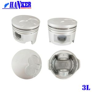 13101-54101 13101-54100 Toyota 3L3L Engine Piston Kits Sets With Pin