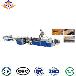 55kw PVC Ceiling Production Line WPC Wall Panel Making Machine With Lamination
