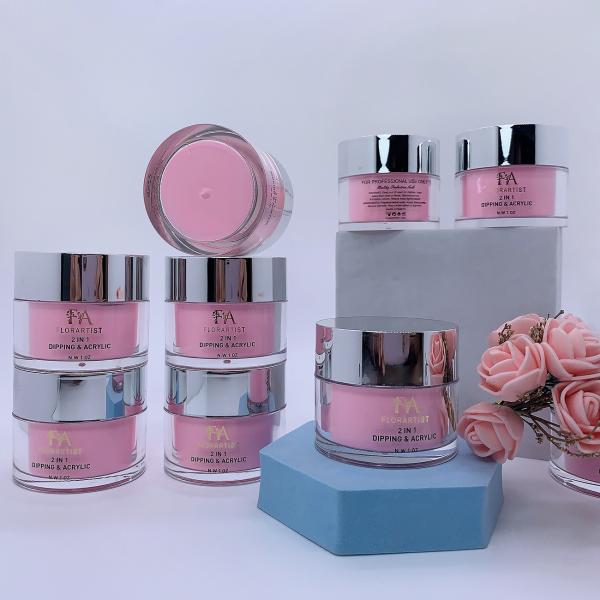 2024 Professional Factory Low Price EMA Bulk Cover Nude Pink Nude Pink Acrylic Powder 1oz 2oz for Wholesale