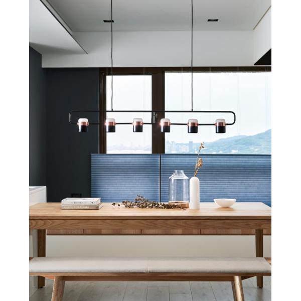 Led Pendant Lights Plated Rose Gold Iron Small Hanging Lamps Dining Room Bedroom Light Fixture