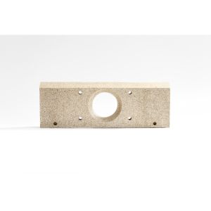 Vermiculite Firebrick Fire Board , Nontoxic Fireproof Cement Board For