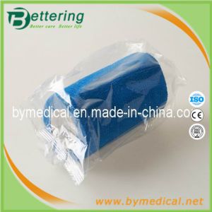 Blue colour Medical non woven cohesive bandage self adherent bandage