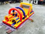 10x4x3.5m Inflatable Obstacle Course Amusement Park Kids Bouncer Castle