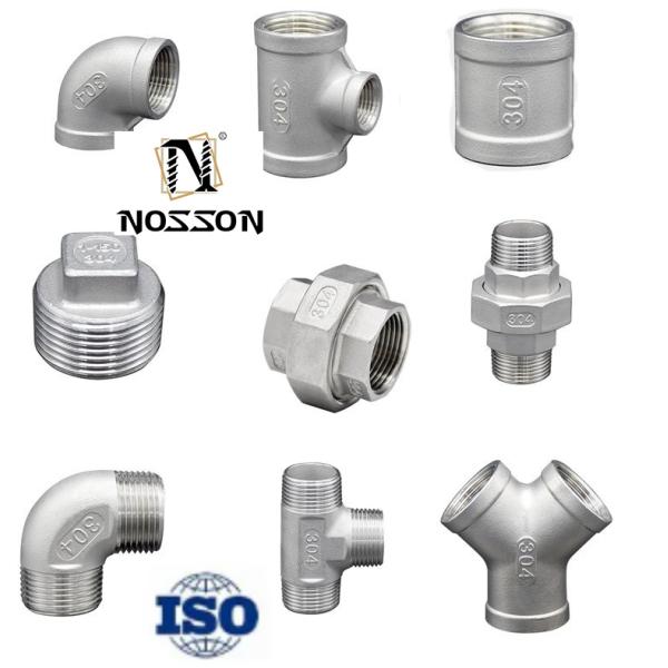 Stainless Steel 304/316 Industrial Tee Pipe Fittings Cross Side Outlet Nipple Connector Type 4 Way Casted Lateral Tee