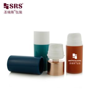 PA609 Snap On Type Pump PP PCR Recycled Material Airless Lotion Bottle Packaging