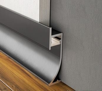 Buy Floor Decorative Skirting Board Corner Covers TUV at wholesale prices