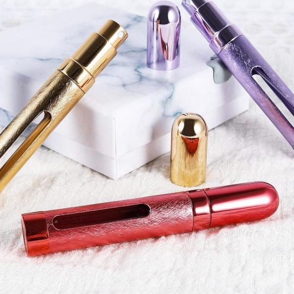 Aluminum Surface Pen Perfume Bottle Exquisite 12 ML Small Capacity