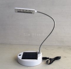 LED Solar Power Desk Lamp
