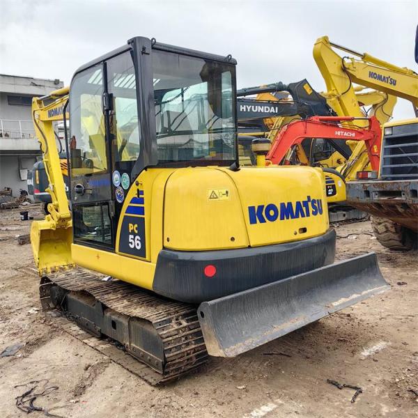 Original Hydraulic Valve Second Hand Japanese Excavator Komatsu56 with Working Performance