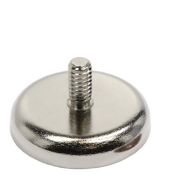 Composite Neodymium Magnet Strong Neodymium Cup Magnets with M4 Threaded Male