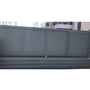 Intelligent three defense gate 6063 aluminum alloy flood control intelligent