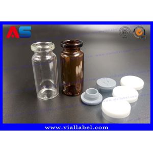 10ml Glass Bottles And Lids 20mm Custom Logo Engraved