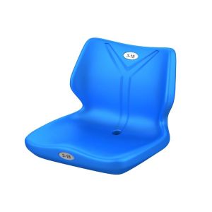 Blow Molding Plastic Stadium Seat Fire Resistance Football Fixed Seat With