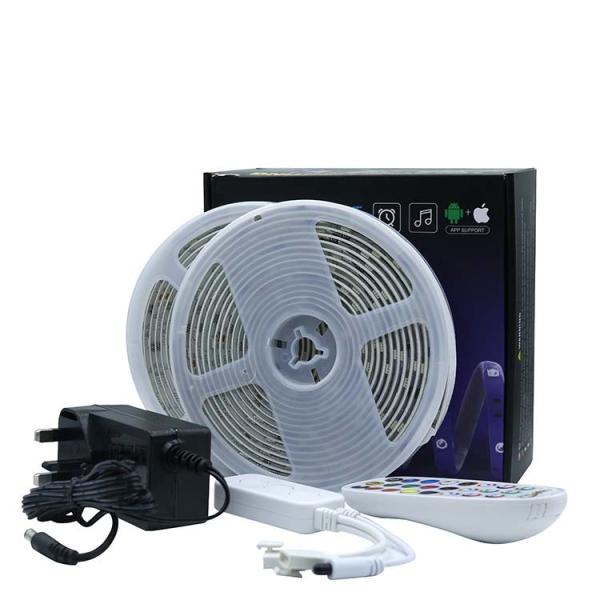 Buy Bluetooth SMD5050 5m 150LEDs WS2811 Rgbic Rgb LED Strip at wholesale prices