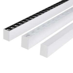 Dimmable LED Linear Light Fixture with 85 Degree Beam Angle