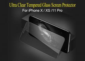 China Dustproof 2.5D Tempered Glass Screen Protector For IPhone X XS 11 Pro on sale