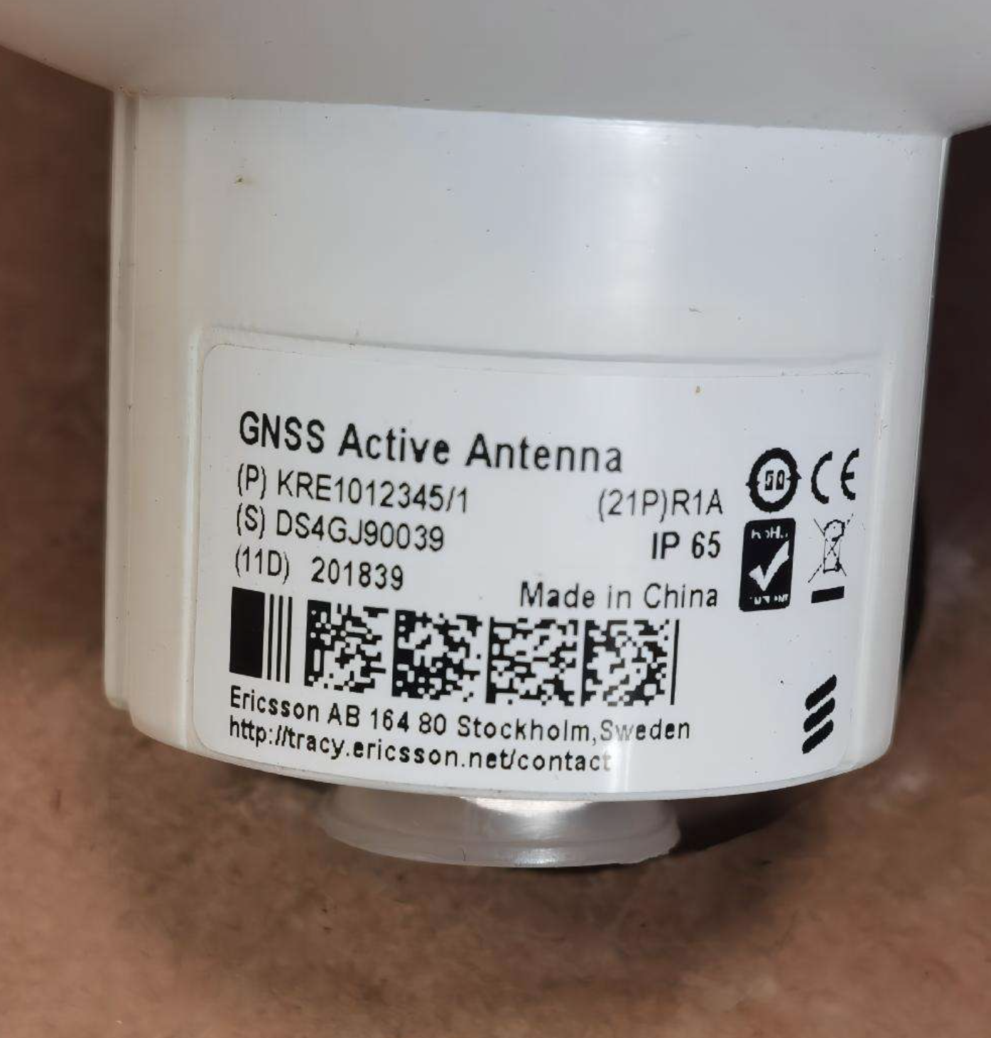 GNSS Active Antenna Eric CBC-KRE 101 2345/1 Eric GPS Antenna KRE1012345/1