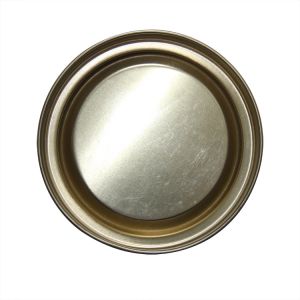 Gold Candle Jars Tinplate 307# Stretch Metal Can Lids Customized Made