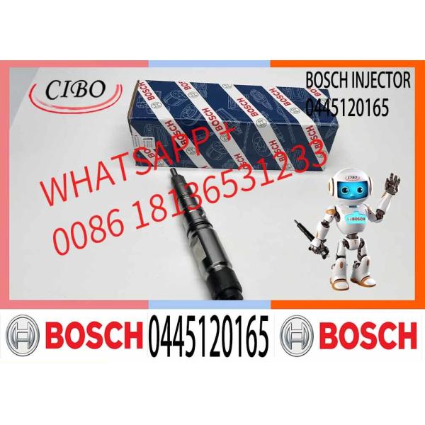 0 445 120 165 Fuel Pump Assembly Nozzles 0445 120 165 Diesel Fuel Injector 0445120165