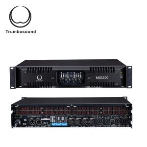 Quality Digital amplifier professional power amplifier 4 channel amplifier 4x1300W , MX1300 for sale