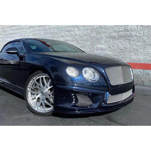 ODM White Bentley Continental Gt Body Kit WD Style Car Skirt Spoiler Body Kit