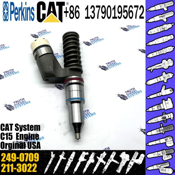 Buy C-aterpillar C15 C18 Diesel Common Fuel Injectors 10R-1273 10R-9236 232-1199 249-0709 for C-at excavator at wholesale prices