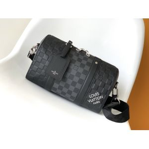 Branded Mens LV Keepall BandoulièRe 25 Checkerboard Messenger Bag