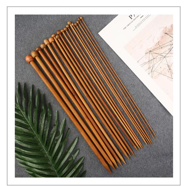 Buy The Ultimate Knitting Companion: Multifunctional Carbonized Bamboo Needles Set at wholesale prices