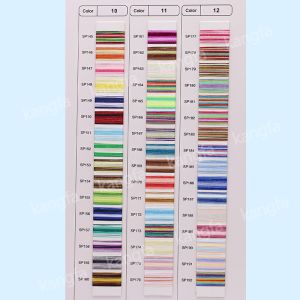 100% Polyester High Speed Embroidery Thread for Computerized Embroidery Machines