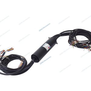 Integrate Slip Ring Combine Circuits Electric Power And Encoder Signals For