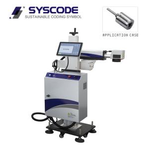 Quality IP54 Fiber Laser Marking Machine Any Angle 100W Low Maintenance Environmentally Friendly for sale