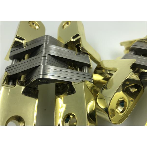 High Security Invisible Spring Hinges Zinc Alloy Body SS Center 25*118*18mm