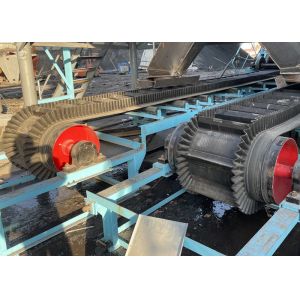 Z Model Cleated Powered Sidewall Belt Conveyor 650mm Belt width