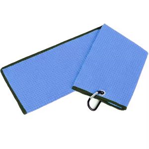 Custom Printed Microfiber Golf Waffle Towel With Embroidery Logo