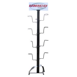 1800mm Height Sports Equipment Storage Rack , Helmet Display Rack 4 Tier