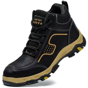 Winter Safety Work Boots Thickened Fleece Lining