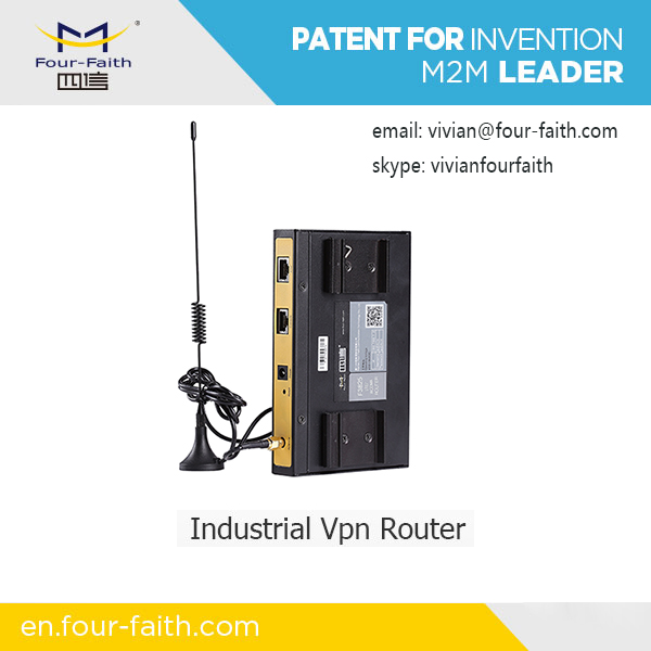 F3125 4G/3G Industrial router successfully applied self-service camera