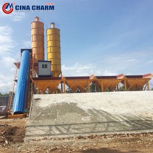 HZS90 Ready Mixed Concrete Batching Plant Concrete Mixing Plant 90m3/H