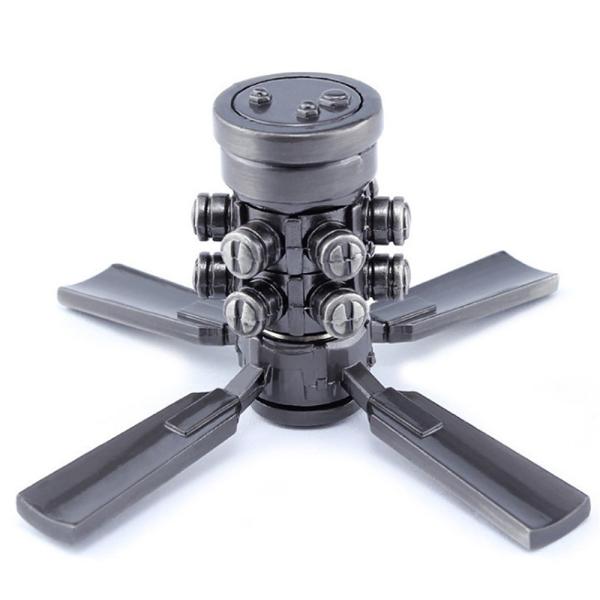 Fidget Spinner Toy Ultra Durable Stainless Steel Bearing for Pressure Relief 3-5 Min Spins