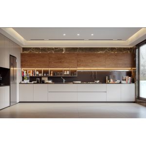 Modern Kitchen Cabinet with MDF Carcase and Blum Hardware