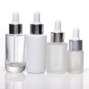 Empty Amber 2oz Dropper Bottles Tincture For Essential Oil