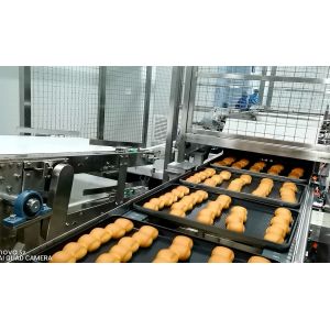 ISO9000 25cm Insulation Baking Tunnel Pastry Production Line