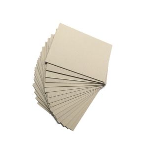 Recyclable Pulp Grey Cardboard , Gray Paperboard High Stiffness 0.4mm-3.0mm