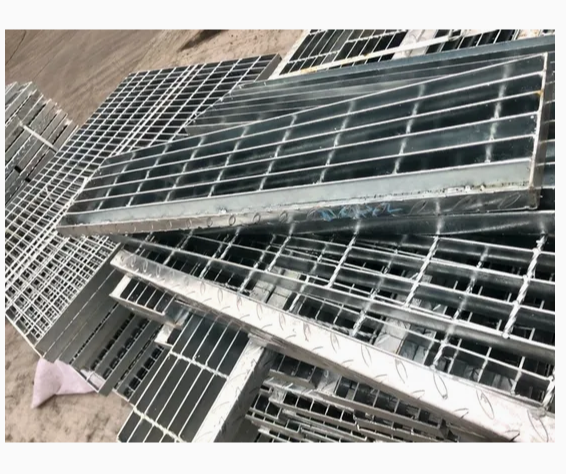 Heavy Duty Galvanized Carbon Steel Outdoor Stair Treads