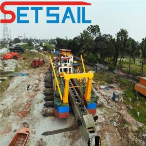 Cutter Suction Dredger Ship with Hydraulic System CSS-6 Cutter Head Diameter