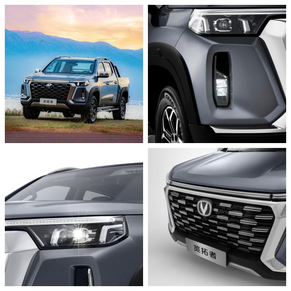 2024 ODM Cheap Auto Sports High Speed 120Kw 400Nm Gas Changan 4X4 Pickup Truck Explorer New Car