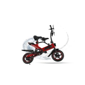 Custom Battery Powered Bikes , Adjustable Height Electric Pedal Bike Durable