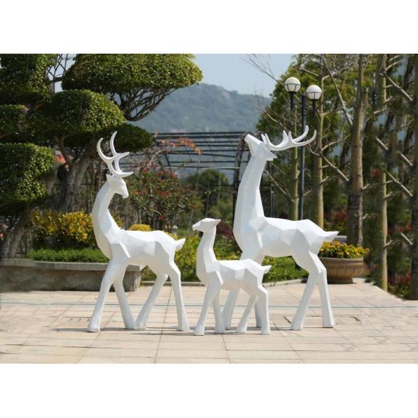 Buy Painted Surface Garden Animal Statues Stainless Steel Garden Ornaments at wholesale prices